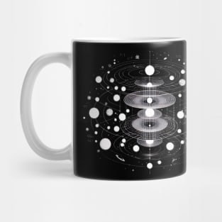 Scientific Illustration of the Multiverse Mug